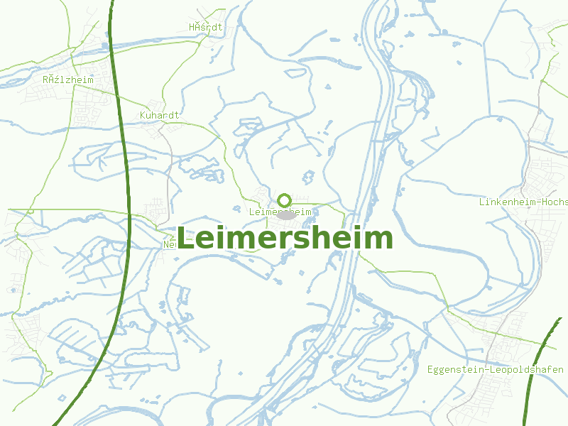 Karte von Leimersheim