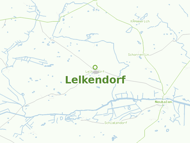 Karte von Lelkendorf