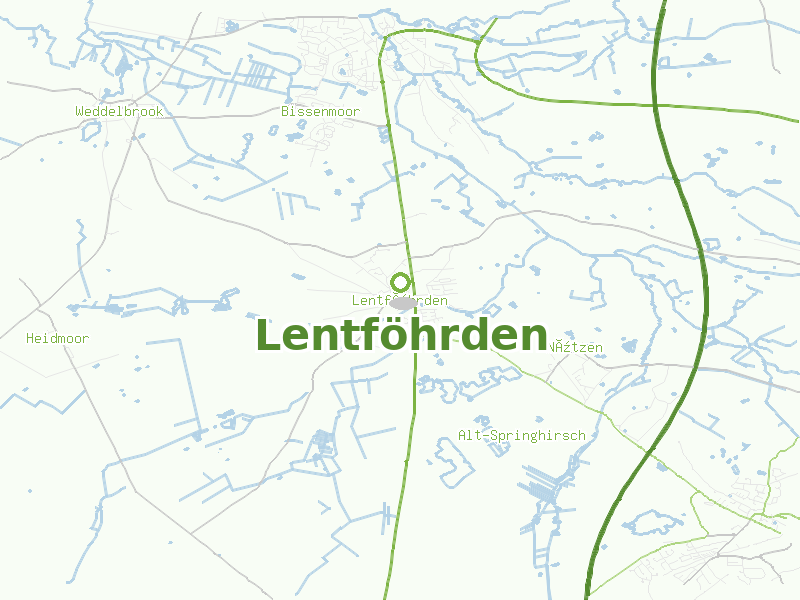 Karte von Lentföhrden