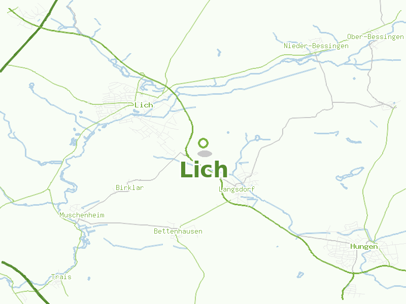 Karte von Lich