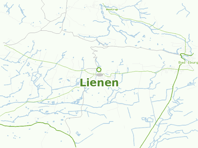Karte von Lienen