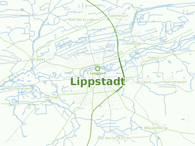 Karte von Lippstadt