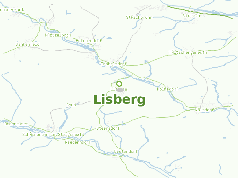 Karte von Lisberg