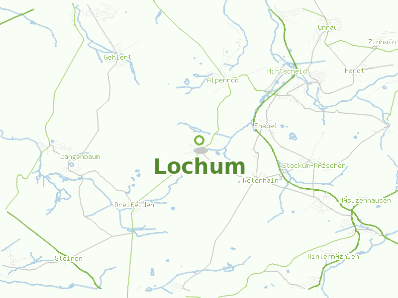 Karte von Lochum