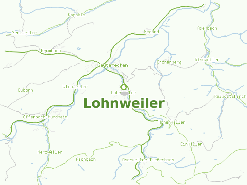 Karte von Lohnweiler