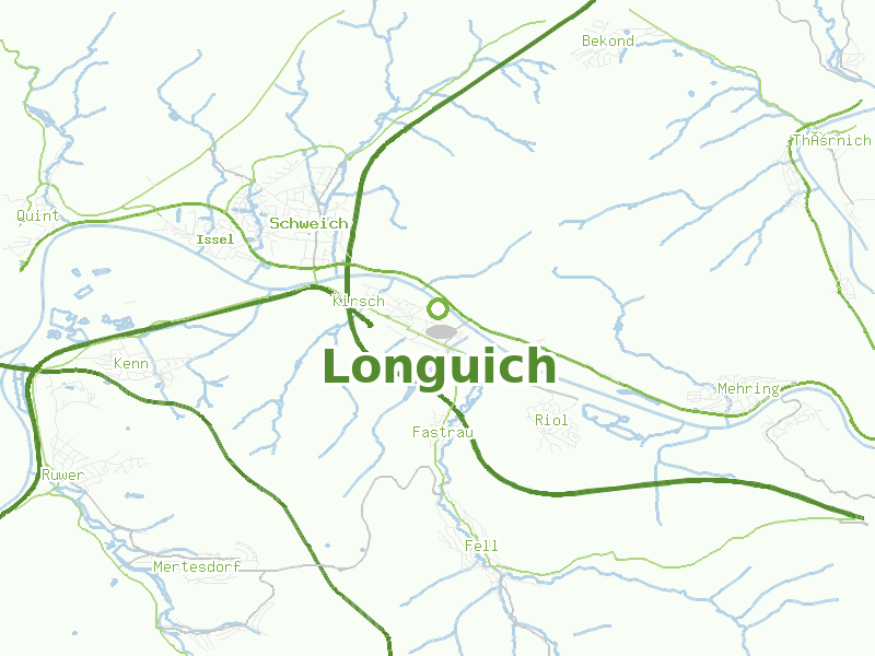 Karte von Longuich
