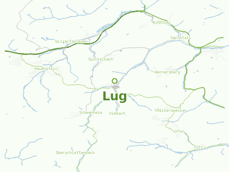 Karte von Lug