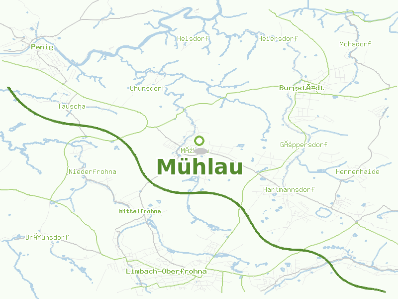 Karte von Mühlau