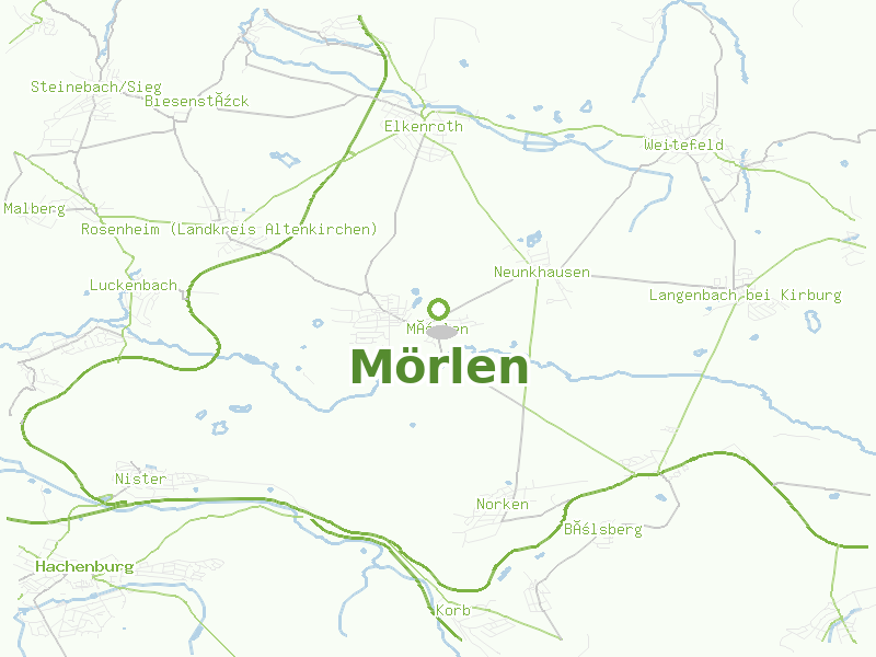 Karte von Mörlen