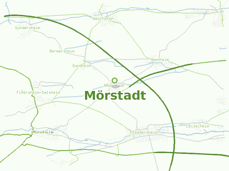 Karte von Mörstadt