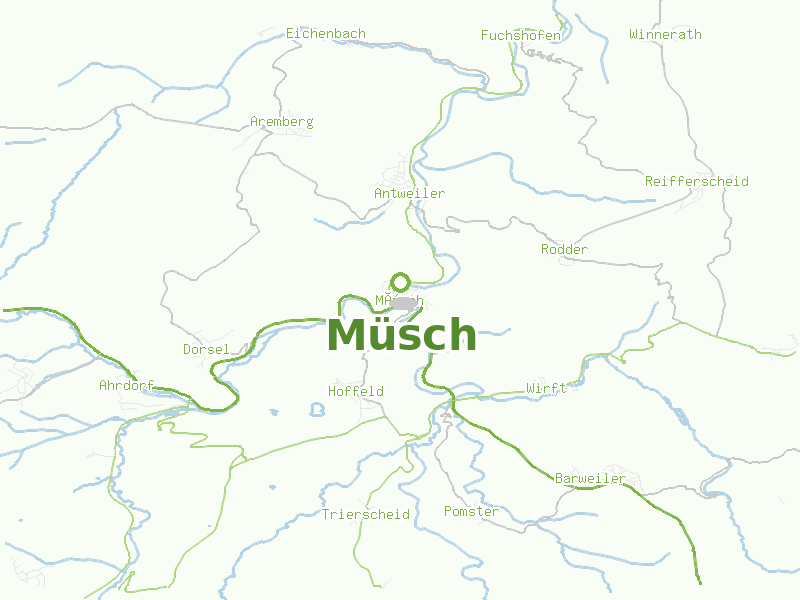 Karte von Müsch