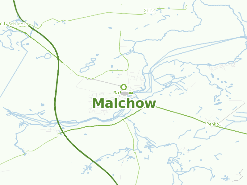 Karte von Malchow
