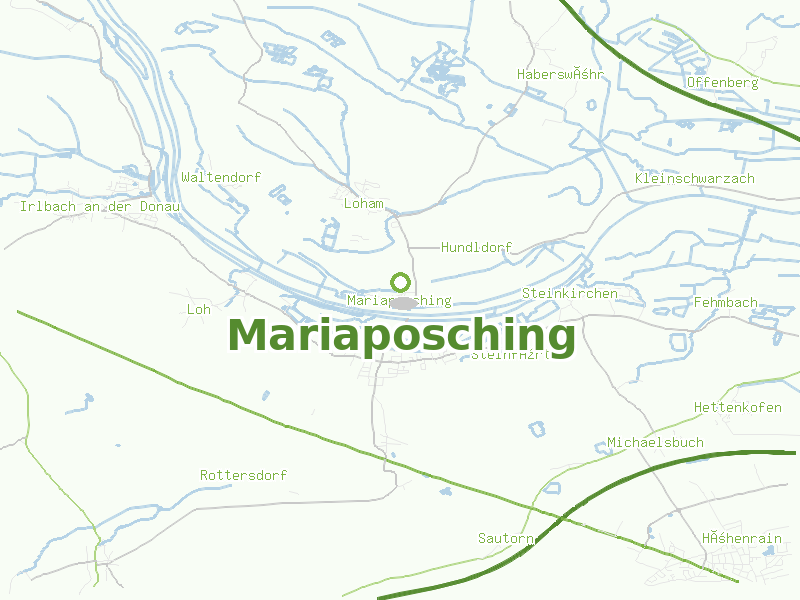 Karte von Mariaposching