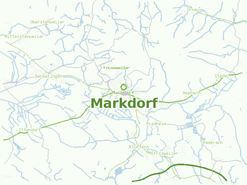 Karte von Markdorf