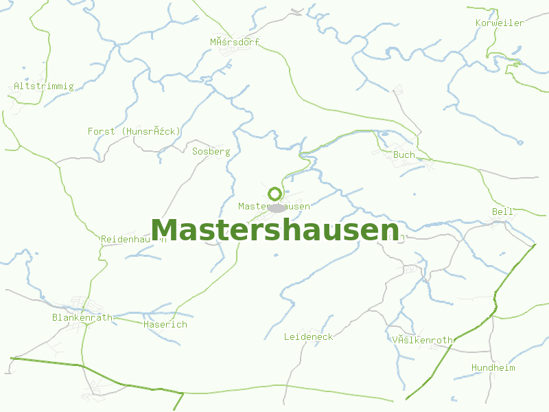 Karte von Mastershausen