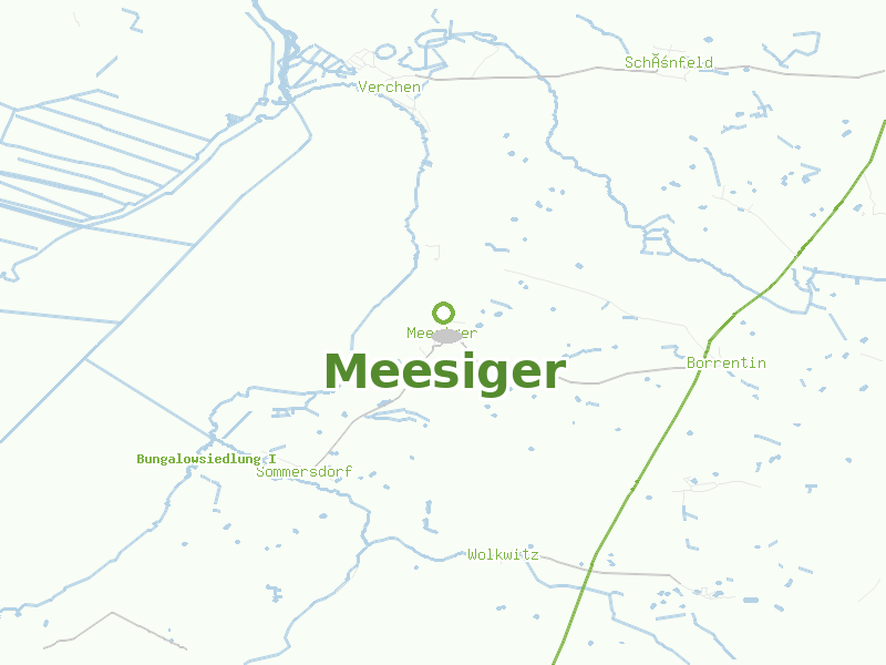 Karte von Meesiger