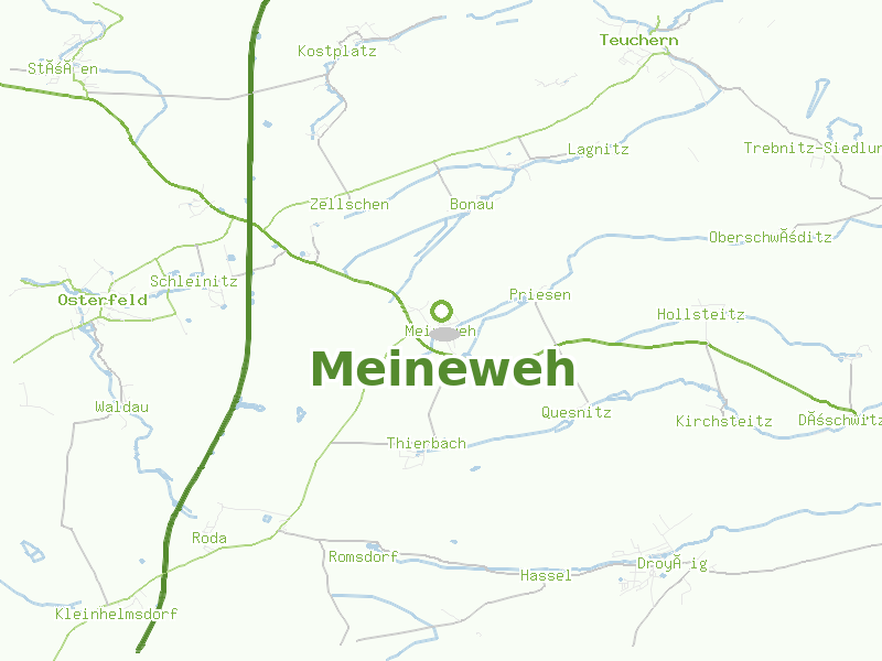 Karte von Meineweh
