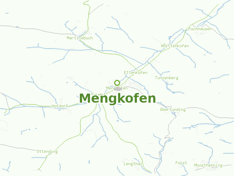 Karte von Mengkofen
