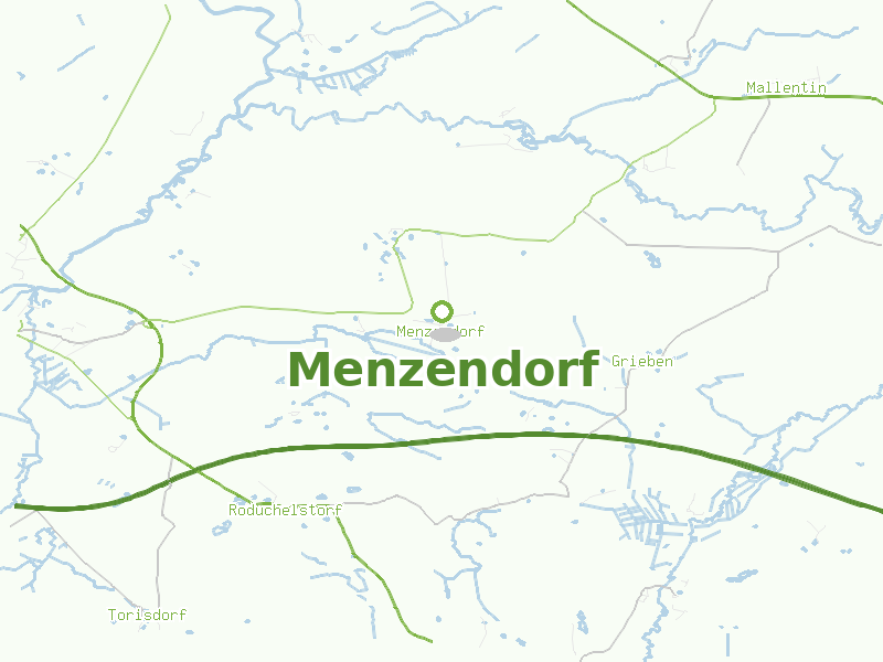 Karte von Menzendorf