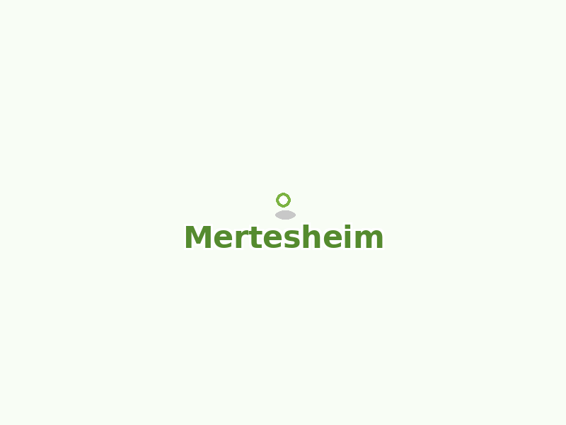 Karte von Mertesheim