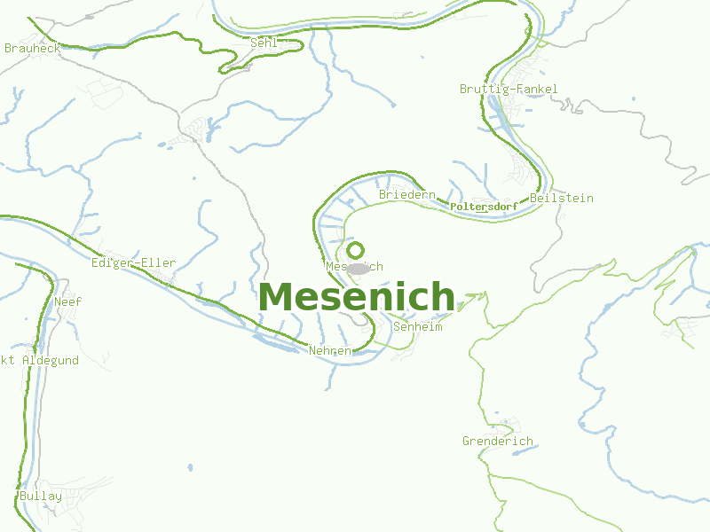 Karte von Mesenich