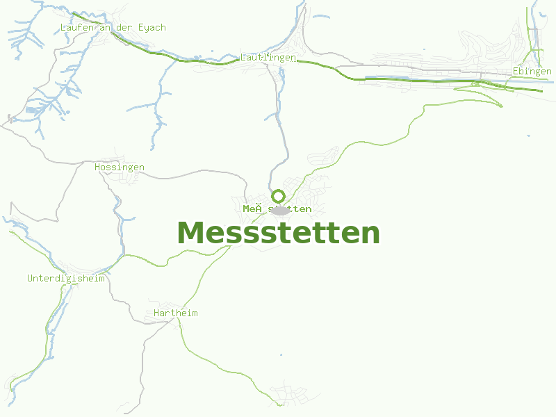 Karte von Messstetten