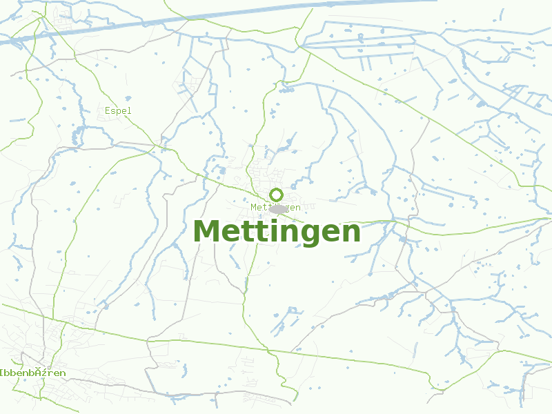 Karte von Mettingen