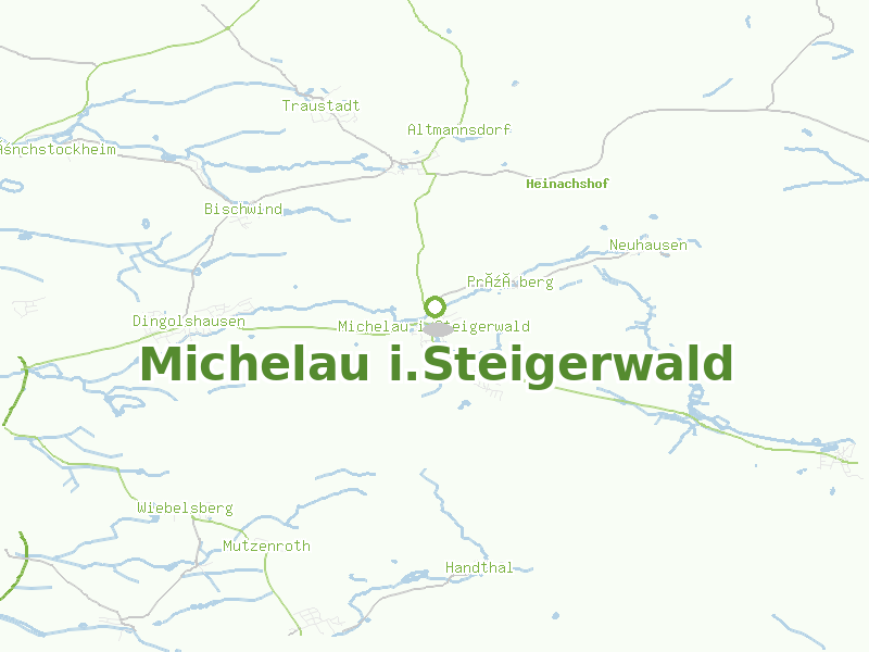 Karte von Michelau i.Steigerwald