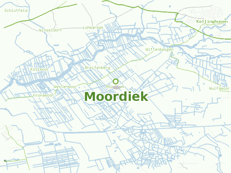 Karte von Moordiek