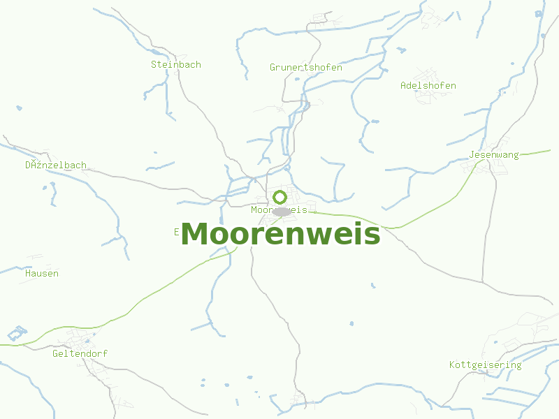 Karte von Moorenweis