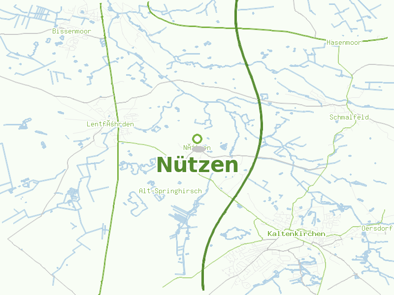 Karte von Nützen