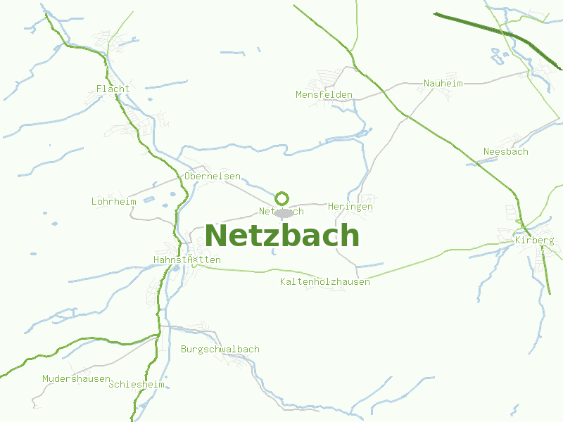 Karte von Netzbach