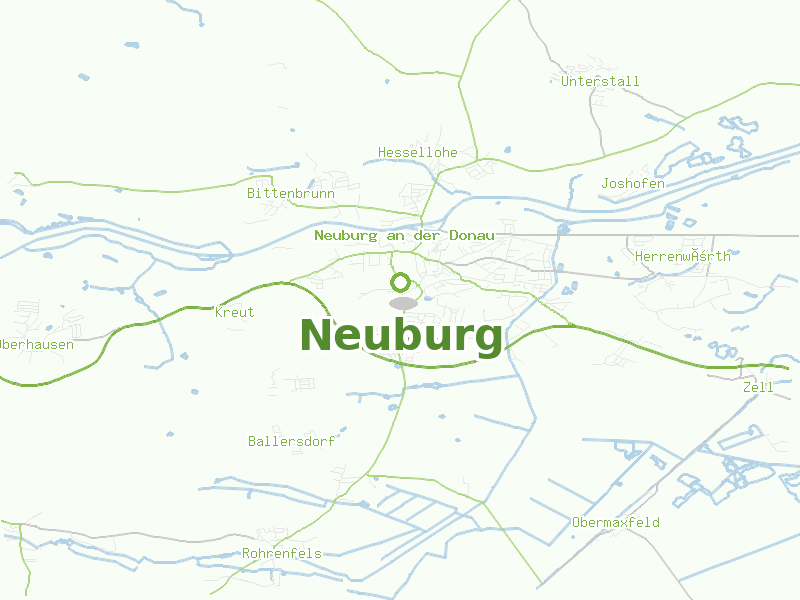 Karte von Neuburg