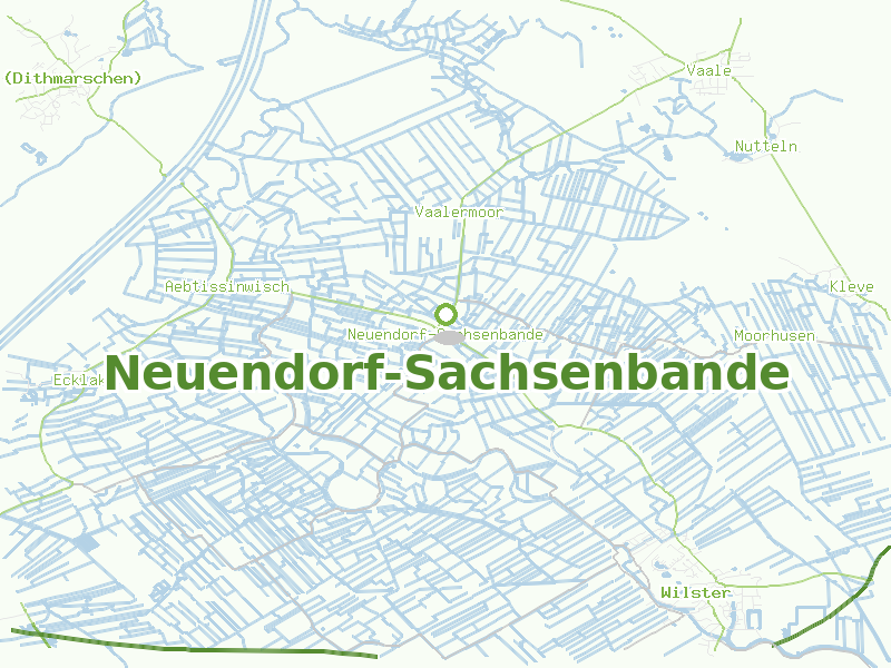Karte von Neuendorf-Sachsenbande