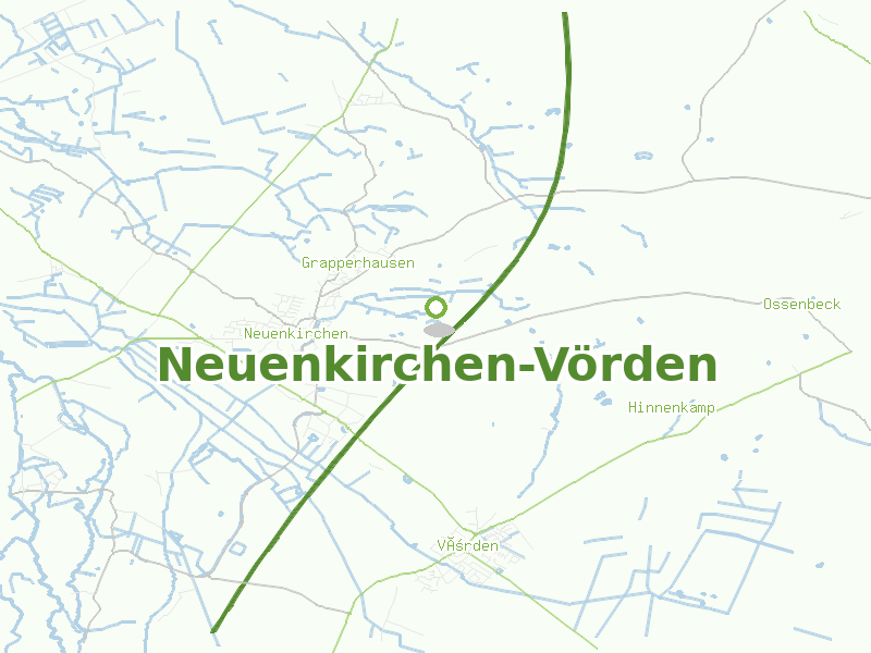 Karte von Neuenkirchen-Vörden