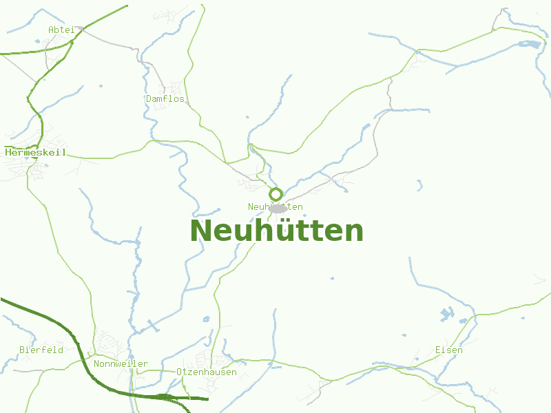 Karte von Neuhütten