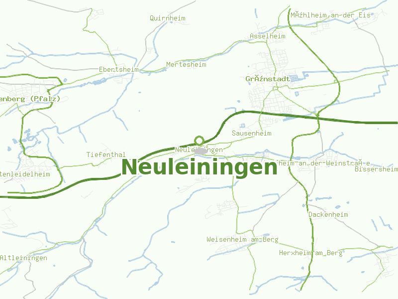 Karte von Neuleiningen