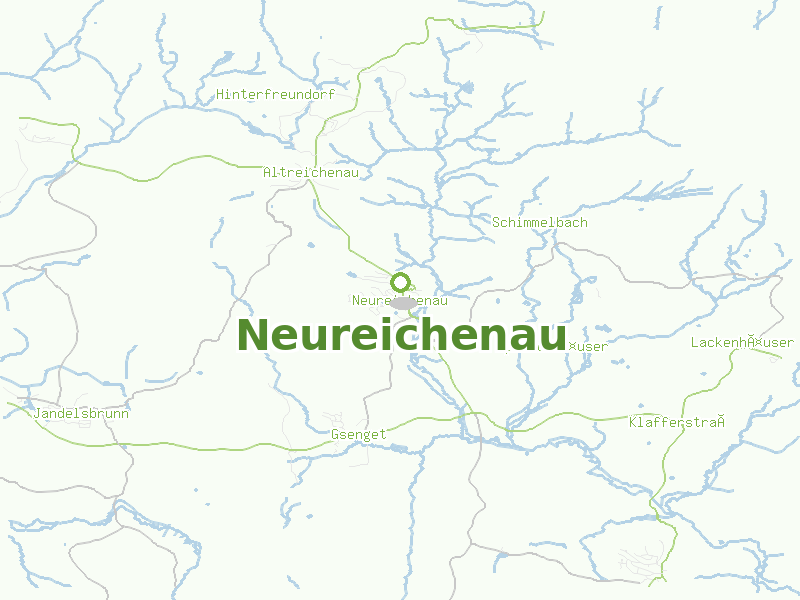 Karte von Neureichenau
