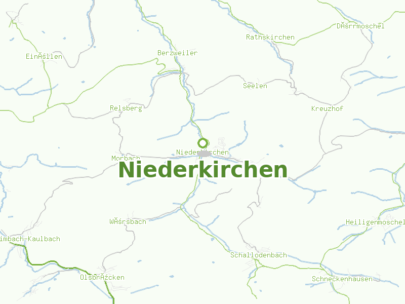 Karte von Niederkirchen