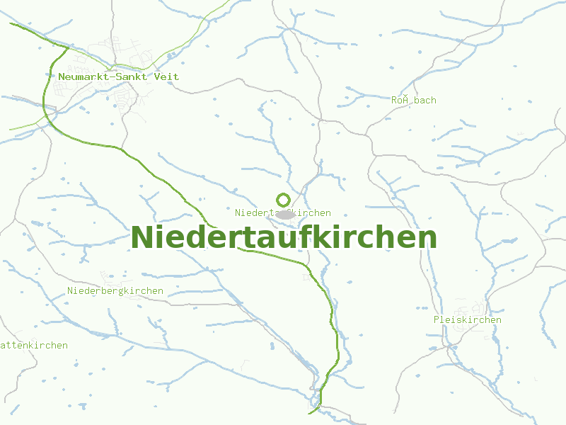 Karte von Niedertaufkirchen
