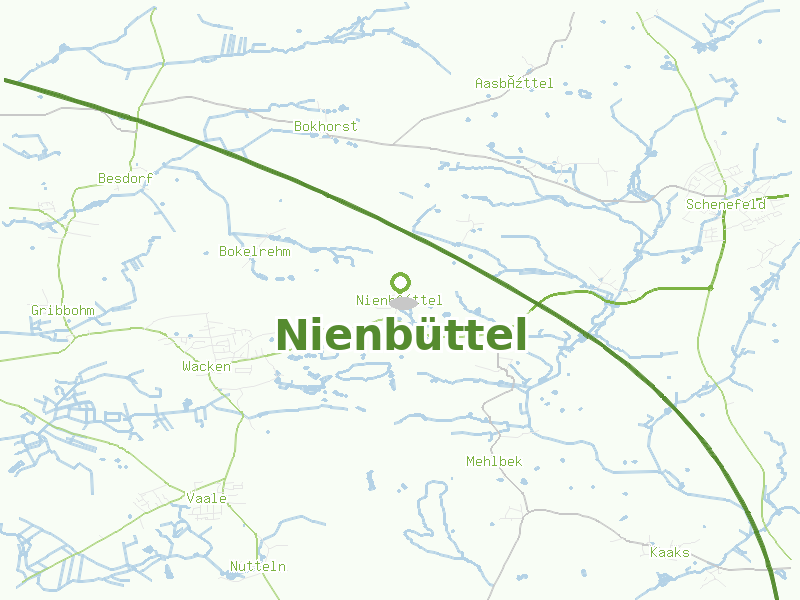 Karte von Nienbüttel