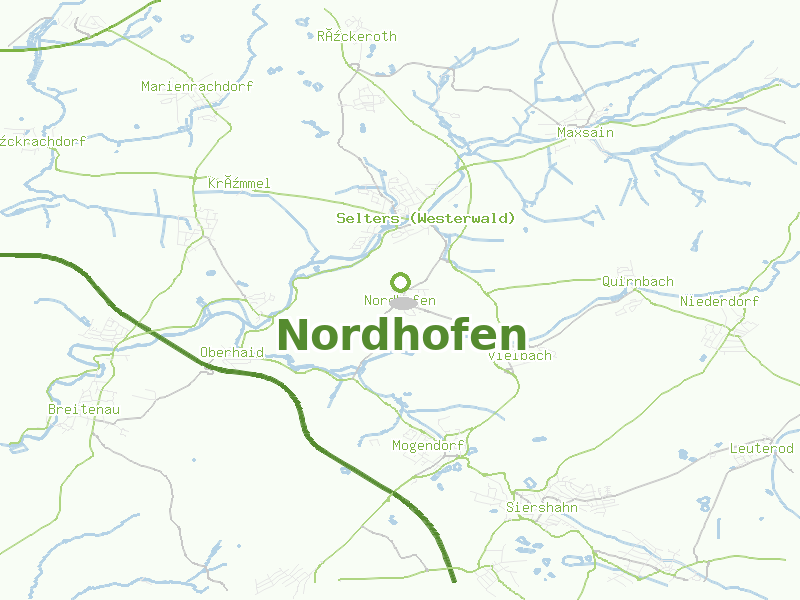 Karte von Nordhofen