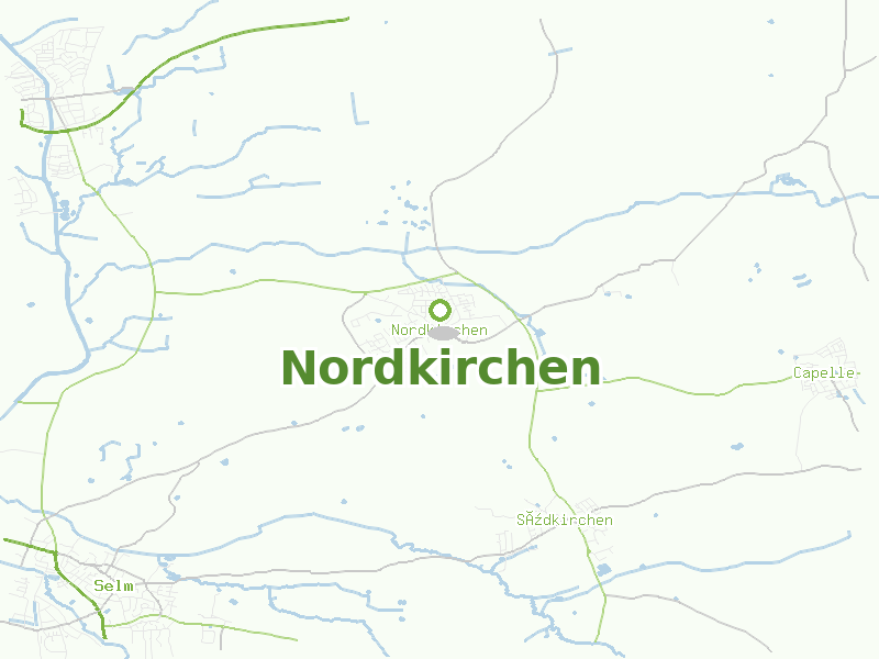 Karte von Nordkirchen