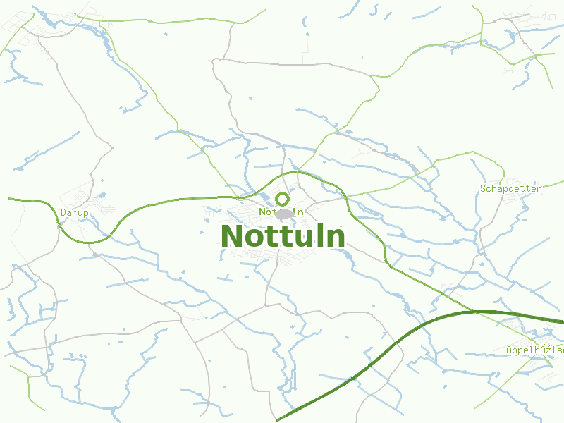 Karte von Nottuln