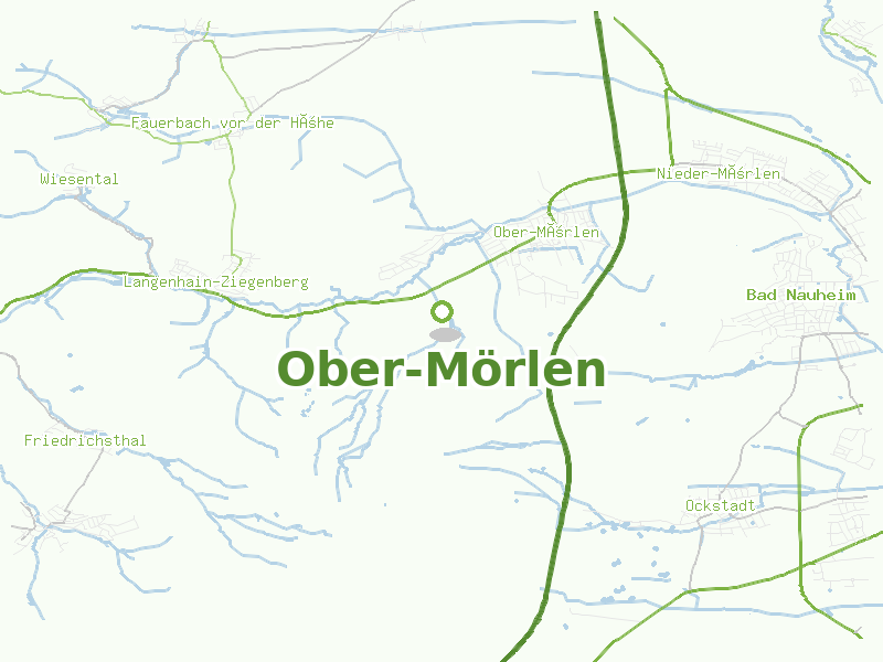 Karte von Ober-Mörlen