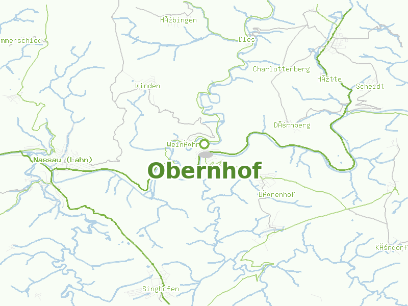 Karte von Obernhof