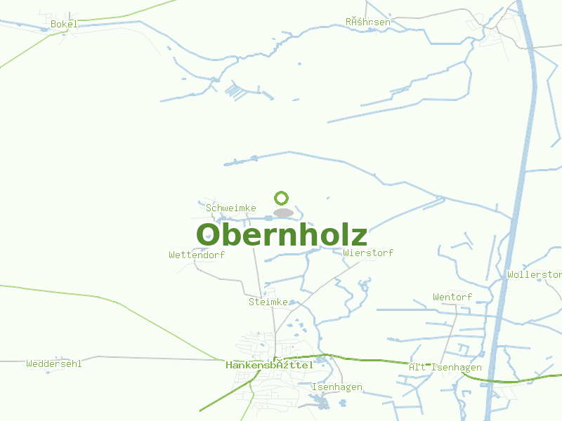 Karte von Obernholz
