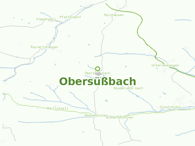 Karte von Obersüßbach