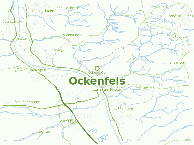 Karte von Ockenfels