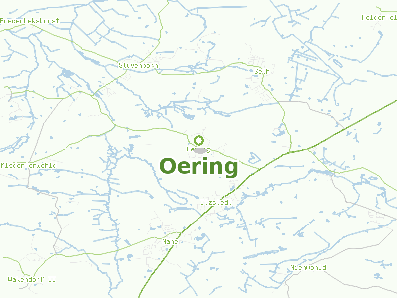 Karte von Oering